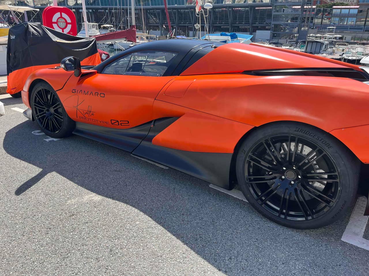 Giamaro Prototype 02 (Chevrolet Corvette C8) spotted by motoxnate