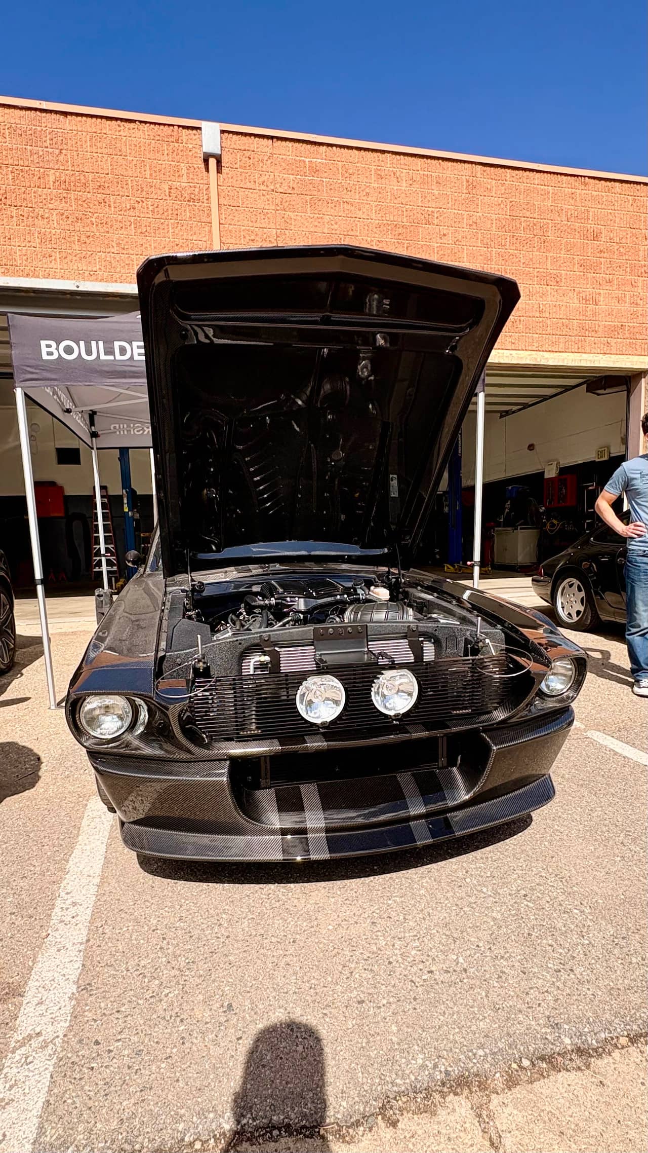 Classic Recreations Shelby GT500CR (1967) Carbon E spotted by brusquared