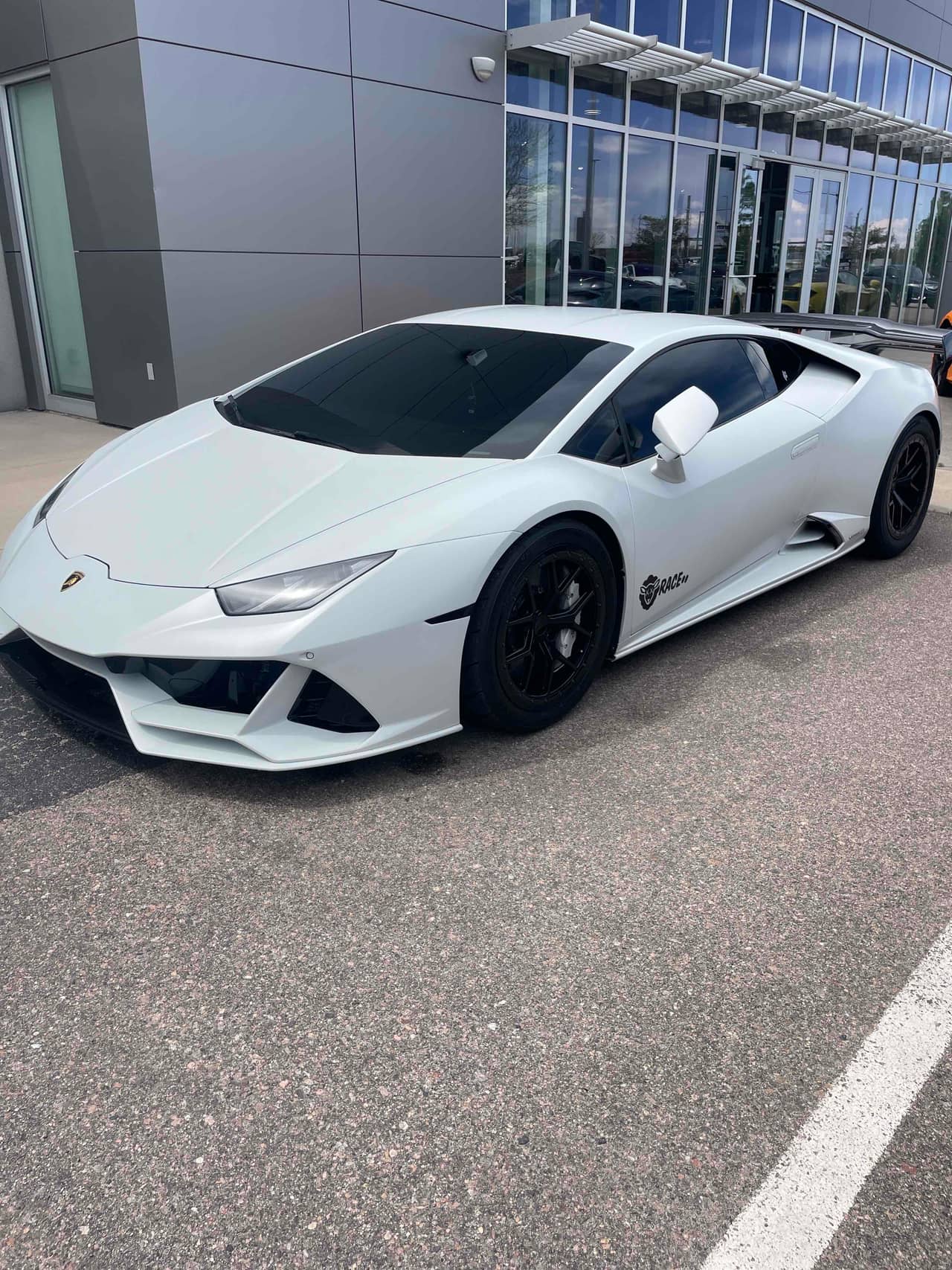 Lamborghini Huracán Sheepy Drag car spotted by oscarfindscars
